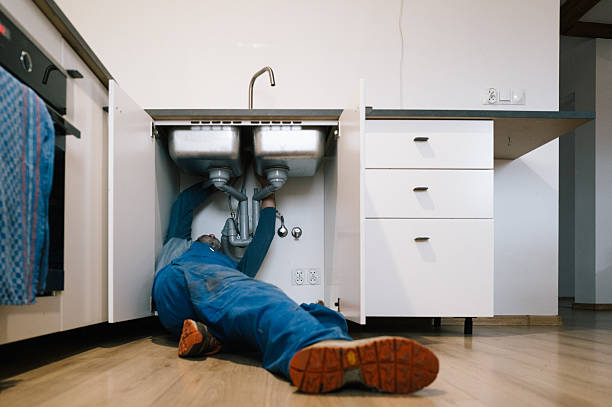 Professional Plumbing technician working in Lake Geneva, FL